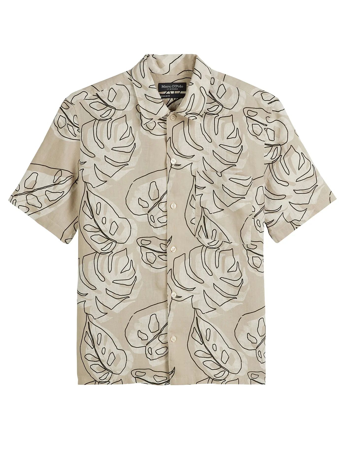 MARC O'POLO | Leinenhemd Regular Fit | 